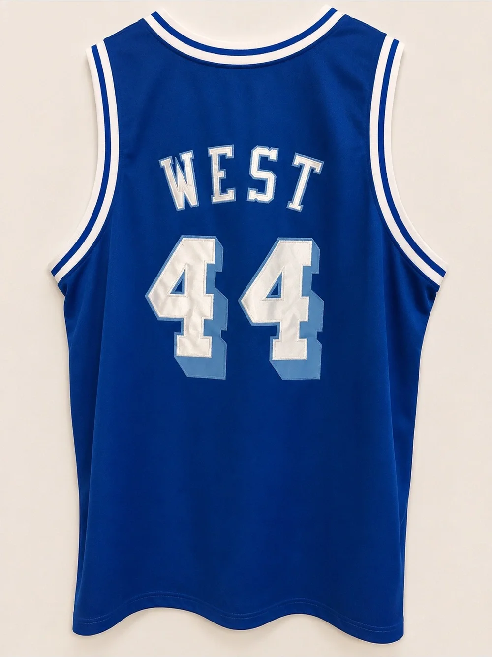 Mitchell & Ness Los Angeles Blue #44 Kids Basketball Jersey